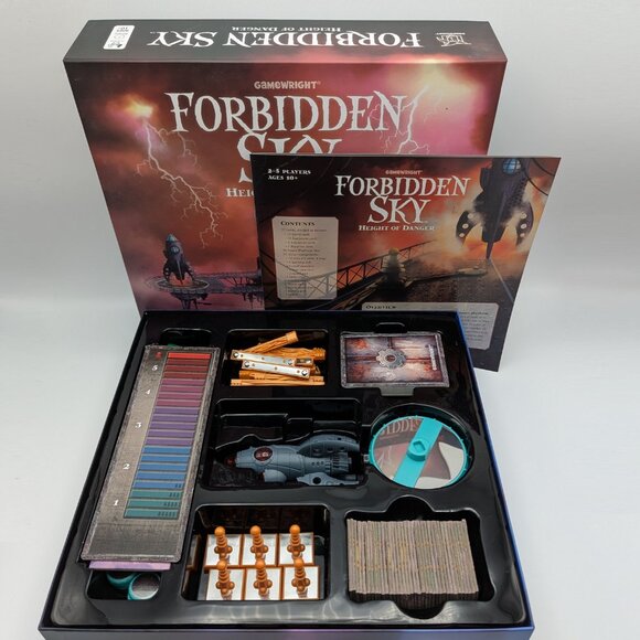 Gamewright Forbidden Sky Height of Danger Board Game Matt Leacock Complete OOP - Picture 11 of 11